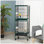 55-Inch Large Flight Bird Cage With Multi-Door Design, Spacious Aviary For Small Birds, Easy To Clean And Portable