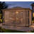 13'x11' Double-Roof Patio Gazebo with Mosquito Netting,Heavy Duty Gazebos Shelter Party Tent-129983633-123780555