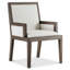 Outline Upholstered Arm Chair