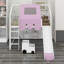 House-Shaped Loft Bed Including Tent-1650937825