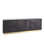 Forest Long Cabinet-Charcoal Leather