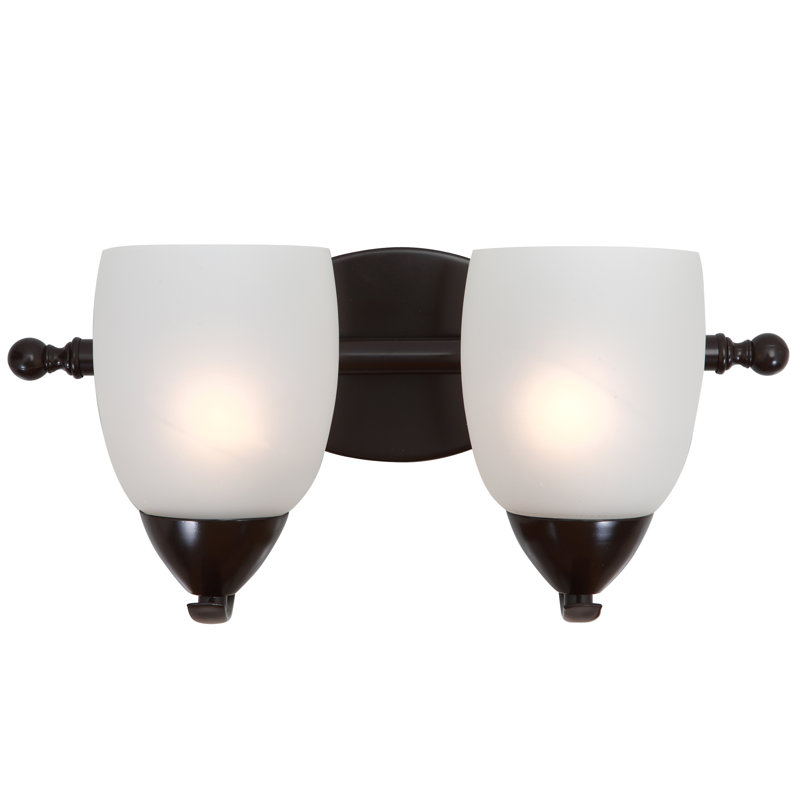 2 - Light Vanity Light, Oil Rubbed Bronze