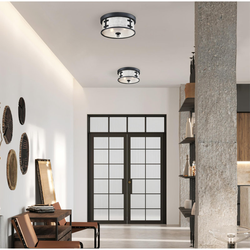Glass Flush Mount