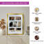 Colvard Bevelled Picture Frame with Mat-2079656931