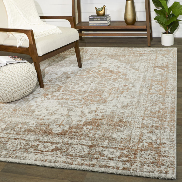 Tapis oriental brun / beige
