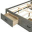 Platform Bed With 6 Storage Drawers-268211361-268211390