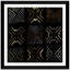 Imprimé géométrique mudcloth III par Ellie Roberts-impression-618109530-618109531