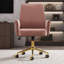 Chaise en velours côtelé - Base dorée et support en S pour votre quotidien-1588602547
