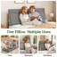 Coussin de tête de lit pour lit, coussin de lecture triangulaire avec support pour le dos, coussin de dossier en coin avec poche latérale-1191607285-1218458244