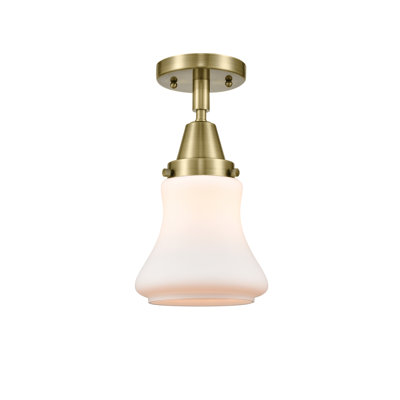 Iseabal Glass Semi Flush Mount