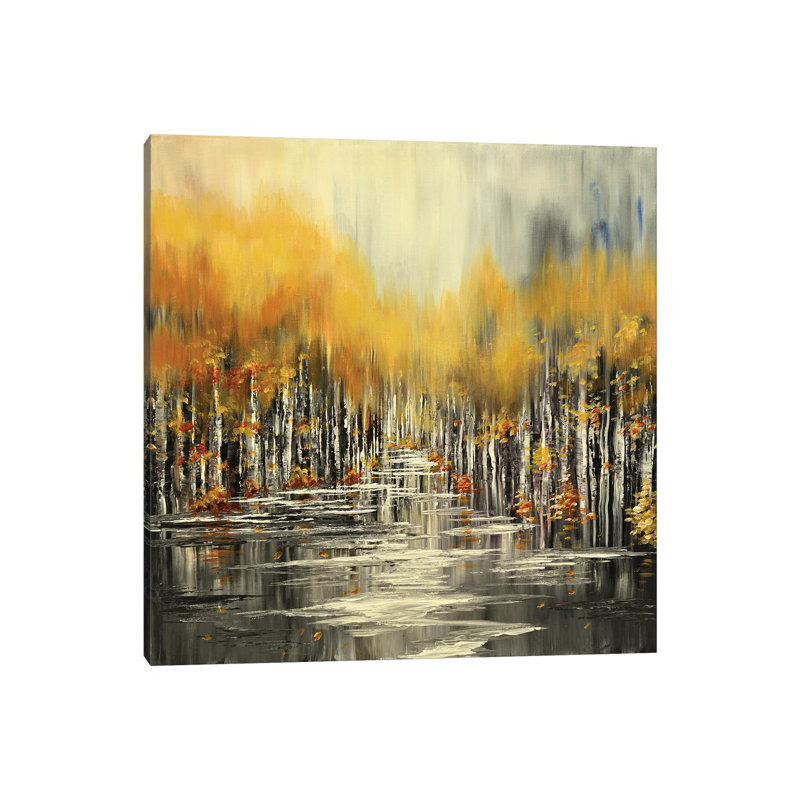 Muskrat Street Art by Tatiana Iliina - Wrapped Canvas Gallery-Wrapped Canvas Giclée, 30.48 cm H x 30.48 cm W