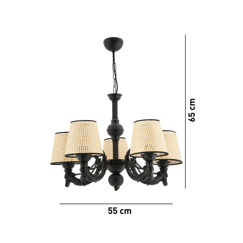 Lustre, Naturel clair / noir