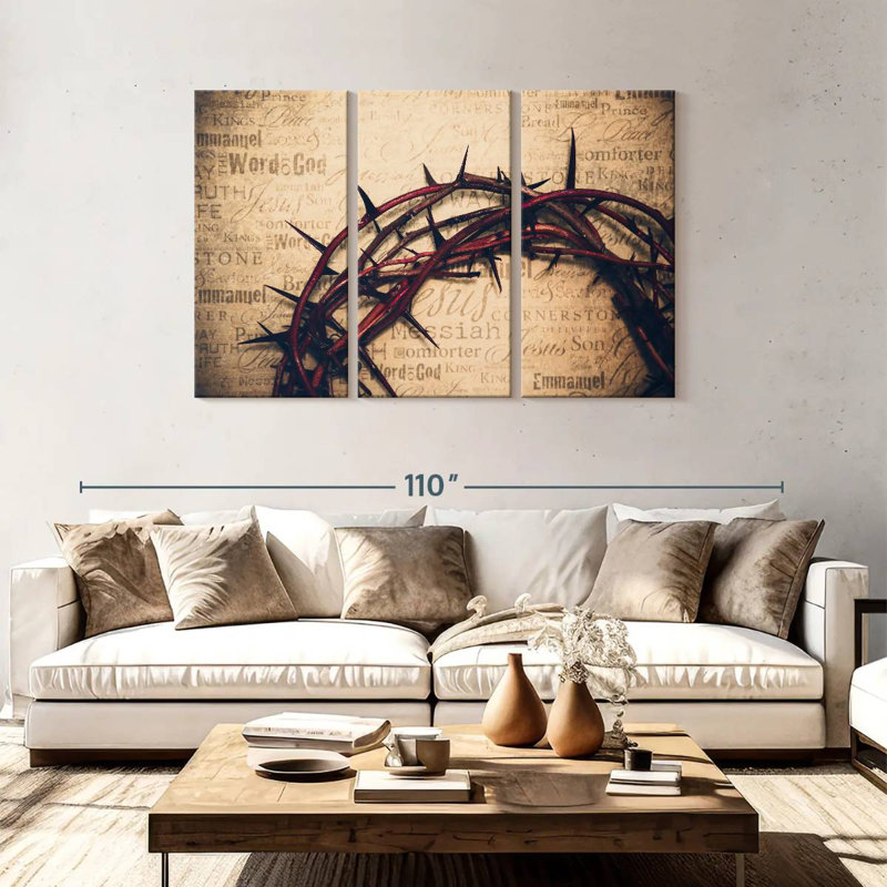 Adella Crown Of Thorns, 48" H x 74" W