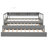 Twin XL Wood Daybed With 2 Trundles, 3 Storage Cubbies, And USB Charging Design For Enhanced Comfort And Organization-1722262500