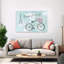 Impression sur toile Parisian Bicycle Dreams-129709598