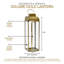 Lanterne de table en acier inoxydable-47938162-47938161