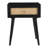 Solid Wood End Table with Storage-1695184982