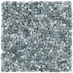 Pebble Tile Mosaics Beach Glass - Sea Mix - 25lb Bag