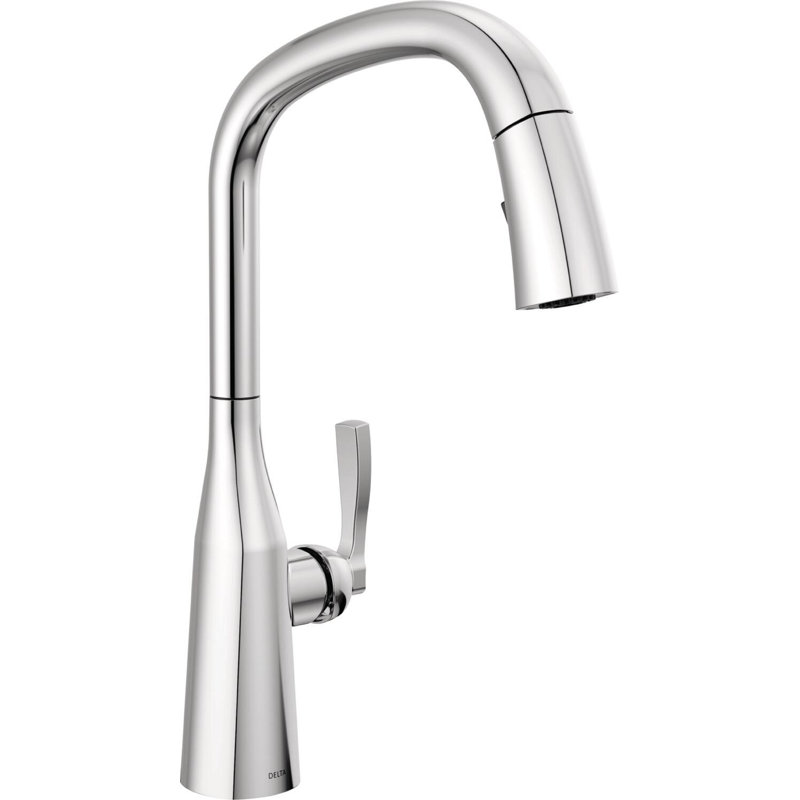 Stryke Pull Down Single Handle Kitchen Faucet, Chrome