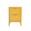 Ameenah 39cm W Solid + Manufactured Wood Bedside Table-1199154293