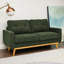 Causeuse capitonnée 67,7 po Mid-Century Modern-130916218