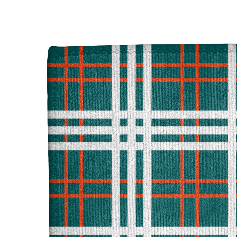 Plaid Indoor Rug, Rectangle 8' x 10'