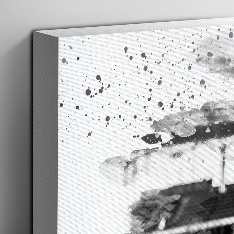 Football Pitch Ball - Wall Art, 40cm H x 60cm W, Wrapped Canvas