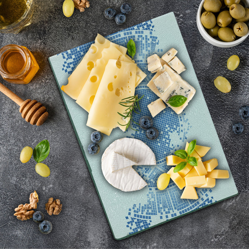 East Urban Home Glass Christam Cutting Board