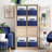  Sorbus Foldable Storage Bins – 6-Pack Fabric Storage Cubes, 11-Inch Cube Collapsible Organizer Bins for Closet, Shelves, and Cubby Storage, Navy-109423891