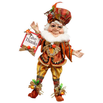 Giving Thanks Elf, Small - 11 Inches