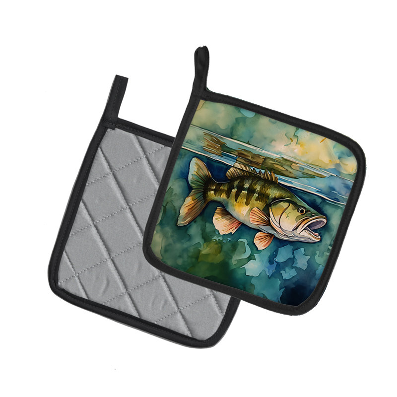 Caroline's Treasures Nautical Collection Polyester Potholder Set