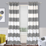 Lollis Polyester Room Darkening Curtain Pair