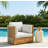 Layton Outdoor Swivel Chair 