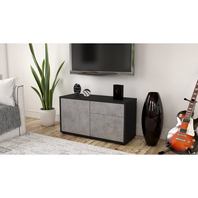 Montrose Sideboard, Black/Light grey