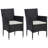 Square 2 - Person Bistro Set with Cushions-58256766-116543608