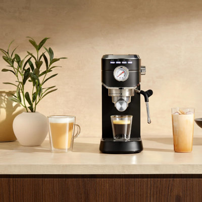 Coffee Machine With 1L Removable Water Tank