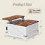 Table basse relevable multifonctionnelle Pelaga-248723917