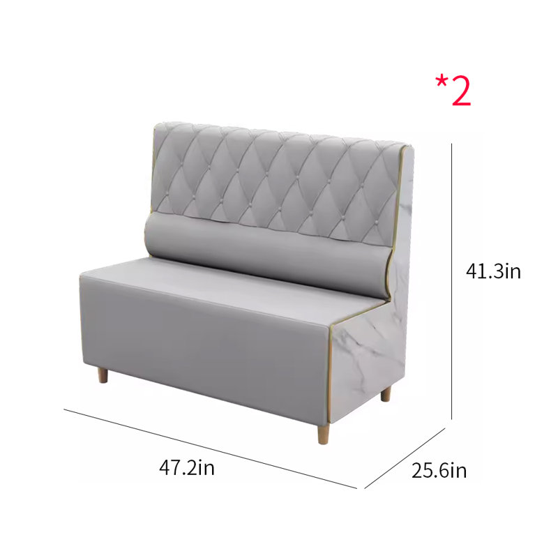 Rupakus 47.2'' Faux Leather Settee