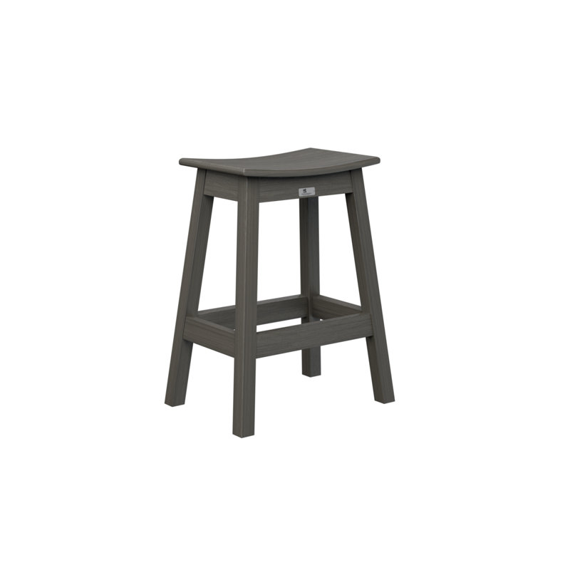Tabouret de comptoir berlinois Berlin, Gris côtier, 24.75"