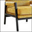 Fauteuil d'appoint rembourré en chenille de style Mid-Century, alliant confort, style et durabilité pour tout espace de vie.-1835776090