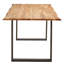 AHAR Dining Table with Solid Wood Top-439829547