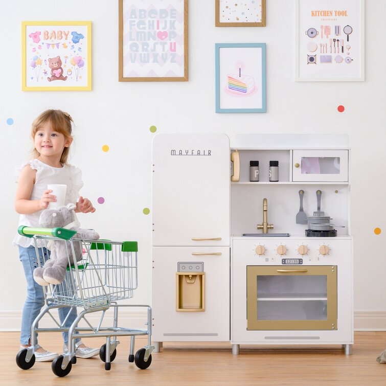 Modern Chef Wooden Kids Kitchen Play Set + Reviews