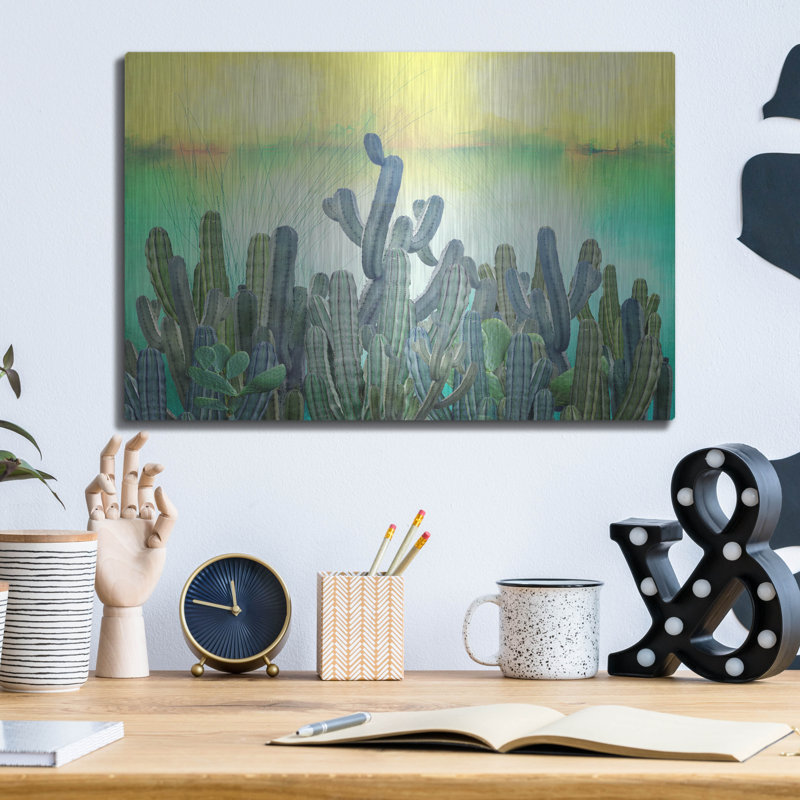 "Cactus" par Mark Ashkenazi, H 12 po x l 16 po