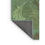 Tapis bleu / vert en laine / polyester tissé à la machine Housewright-12650191