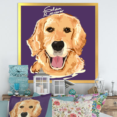 " Cartoon Retriever "