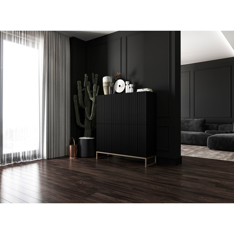 Sideboard Parthena 112 cm, Black