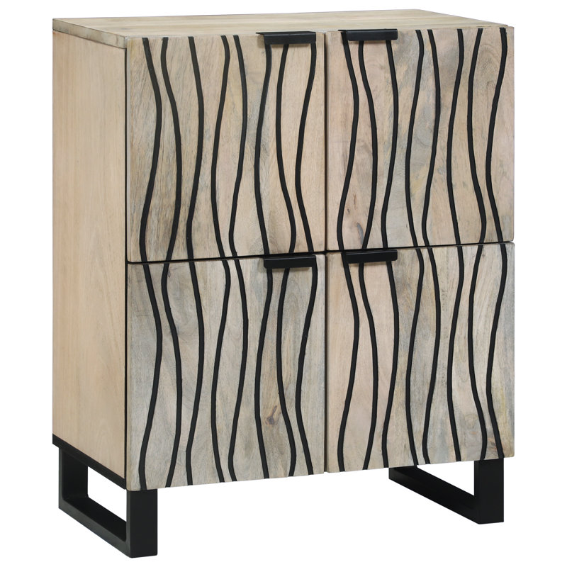 60cm Solid Wood Sideboard