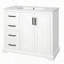 Meuble-lavabo moderne 36 "avec lavabo en céramique