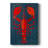Geo Lobster II -Custom Wrapped Gallery Cavas