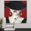 « Haute Chapeau Rouge I » par Marco Fabiano, impression de peinture-19203364-26279495-119832628